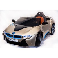 Электромобиль BMW Concept Золотой