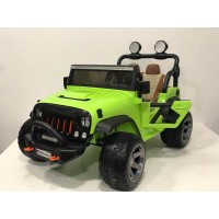 Электромобиль Jeep A004AA Зеленый