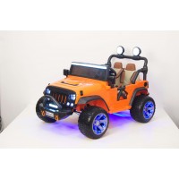 Электромобиль Jeep A004AA Оранжевый