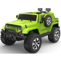 Электромобиль Jeep Wrangler O999OO 4*4 Зеленый