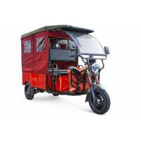 Электротрицикл Rutrike Рикша 48V1000W Красный