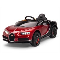 Электромобиль Bugatti Chiron Красный