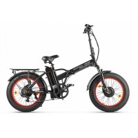 Велогибрид Volteco BAD DUAL New Черно-красный