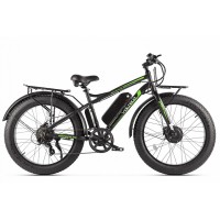 Велогибрид Volteco BIGCAT DUAL NEW 2020 Черный матовый