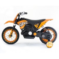 Детский кроссовый электромотоцикл Qike TD Orange