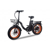 Электровелосипед Minako F11 Оранжевые диски