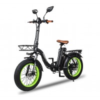 Электровелосипед Minako F11 Зеленые диски