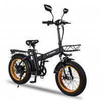 Электровелосипед Minako F10 Оранжевые диски