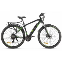 Велогибрид Eltreco Ultra MAX PRO Черно-зеленый 
