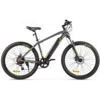 Велогибрид Eltreco Ultra Trend Серо-зеленый 