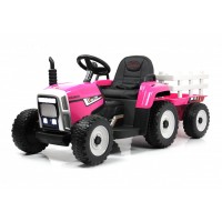 Детский электромобиль трактор H444HH Розовый