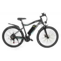 Электровелосипед Spetime E-Bike S7 Pro 2023 Черно-зелёный