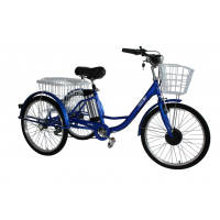 Электровелосипед GreenCamel Трайк-24 V2 (R24 250W 48V12Ah) Синий