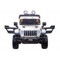 Электромобиль Jeep Rubicon 4x4 Белый