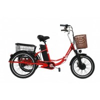 Электровелосипед GreenCamel Трайк-20 15Ah Красный