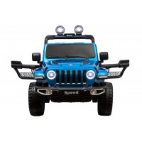 Электромобиль Jeep Rubicon 4х4 Синий (краска)