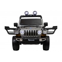 Электромобиль Jeep Rubicon 4х4 Серый (краска)