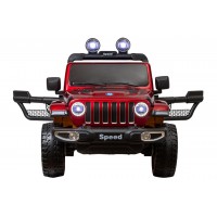 Электромобиль Jeep Rubicon 4х4 Красный (краска)