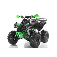 Квадроцикл Motax ATV Raptor Super LUX 125 сс Черно-зеленый