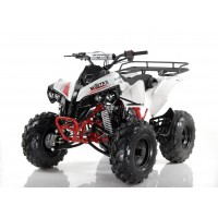 Квадроцикл Motax ATV Raptor LUX 125 сс Бело-красный