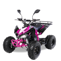 Квадроцикл Motax ATV T-Rex LUX 125 сс Черно-розовый