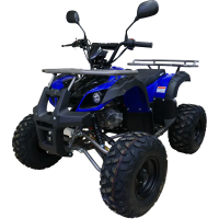 Квадроцикл Motax ATV Grizlik Lux 125сс Черно-синий